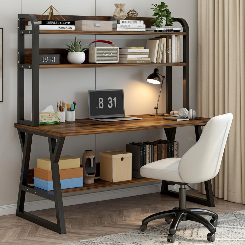 Schreibtisch Aspire mit Bücherregal