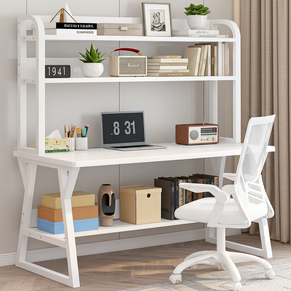 Schreibtisch Aspire mit Bücherregal