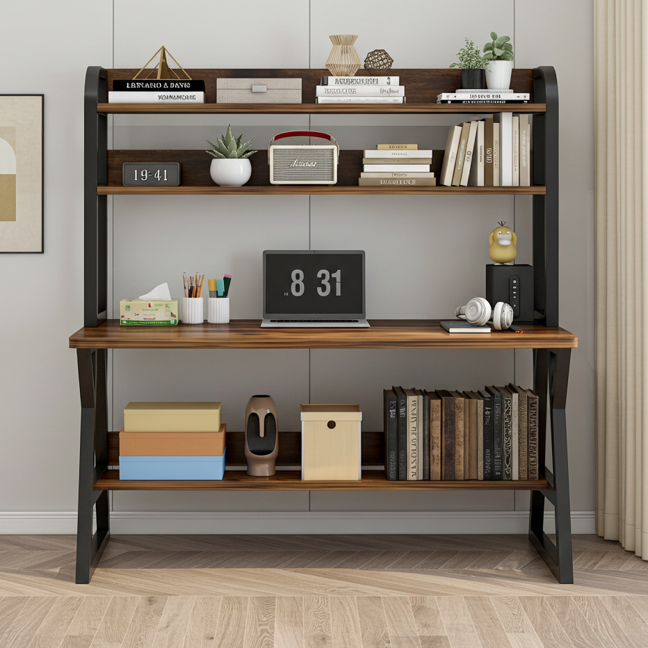 Schreibtisch Aspire mit Bücherregal