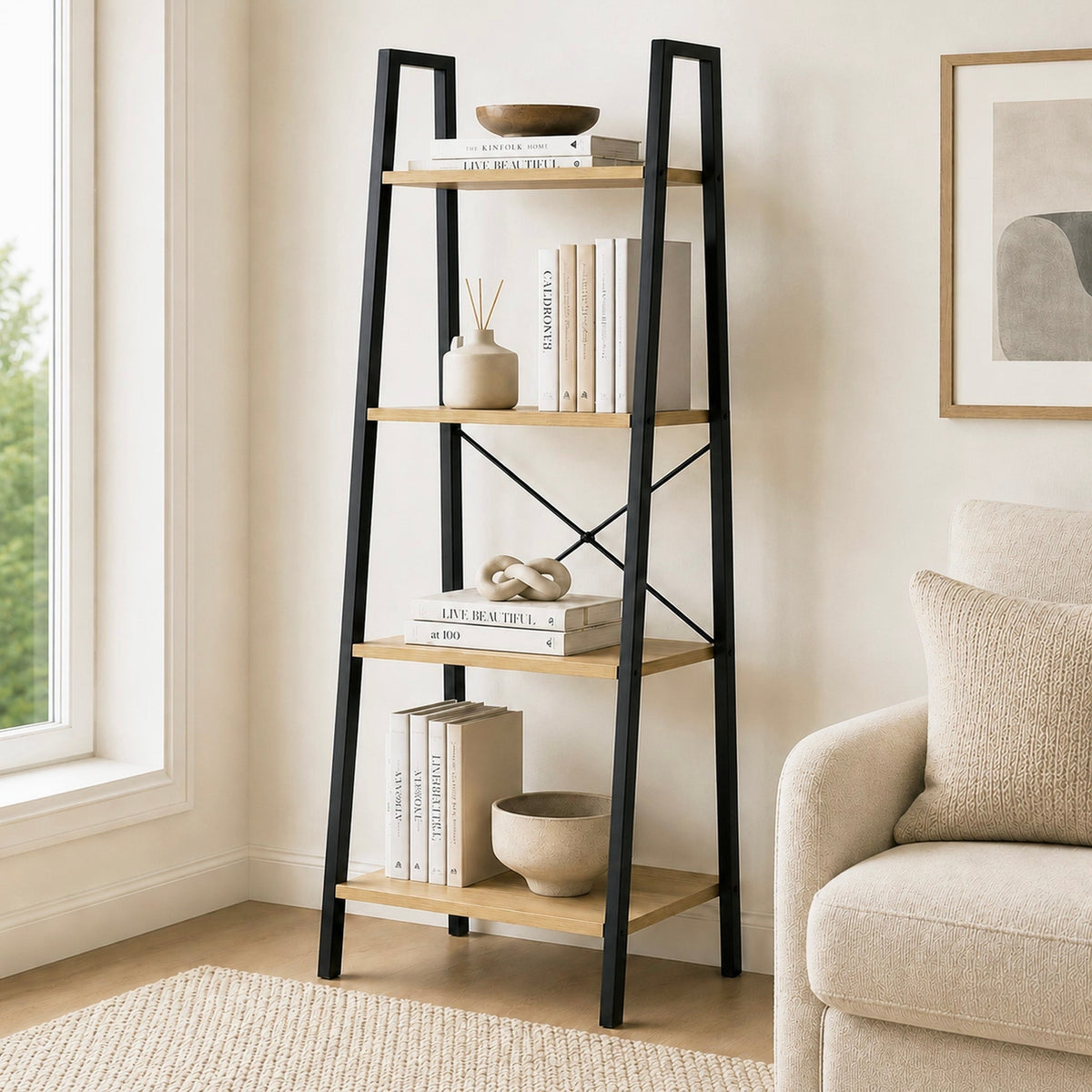 Leiterregal Elevate mit 4 Ebenen