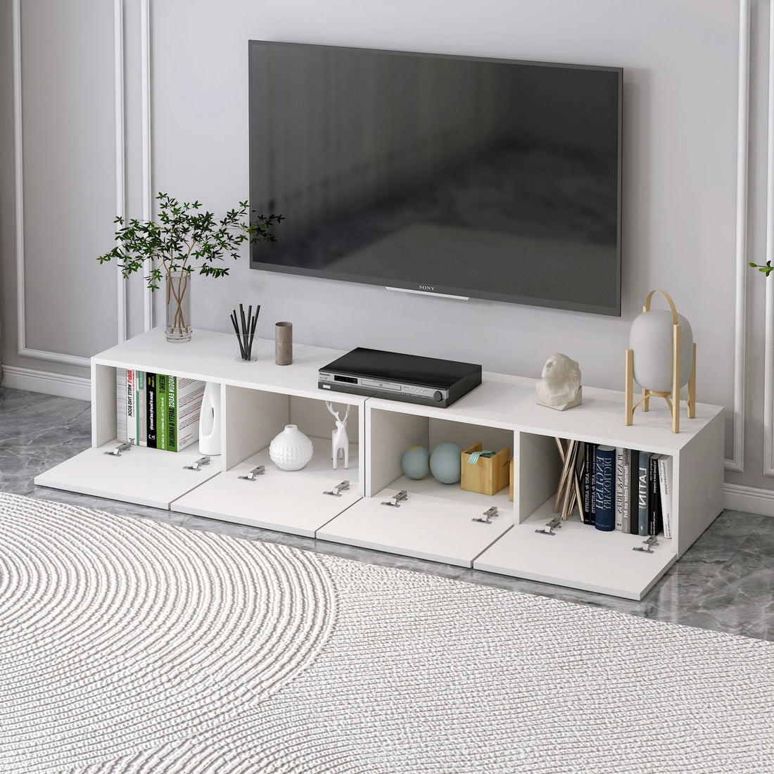 TV-Lowboard Lusso, 200 cm