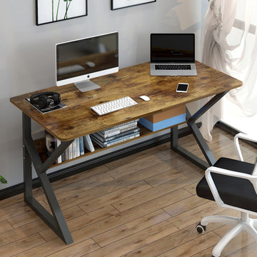 Schreibtisch Kori mit Ablageboden, 120 cm