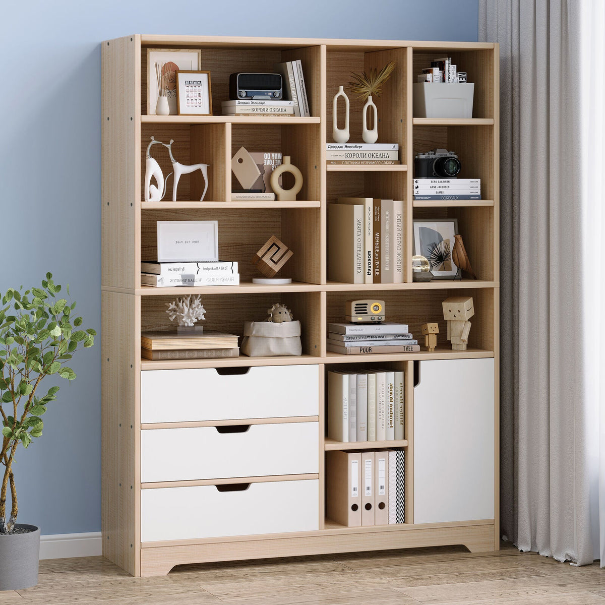 Schrank Havana mit Schublade und Schrankteil, 178 cm