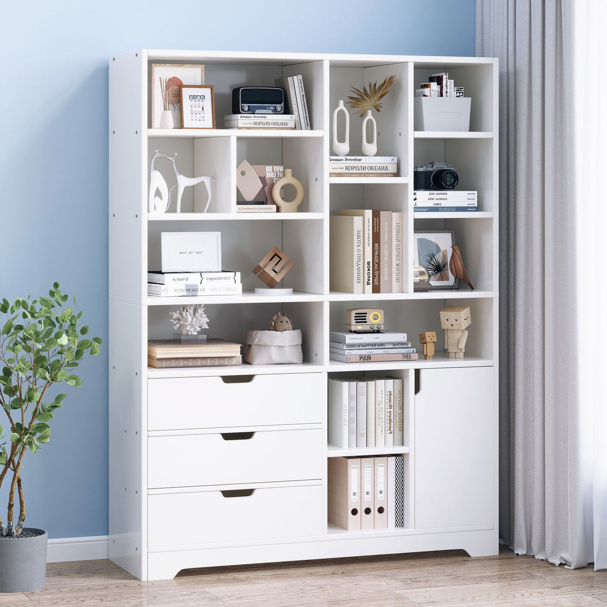 Schrank Havana mit Schublade und Schrankteil, 178 cm