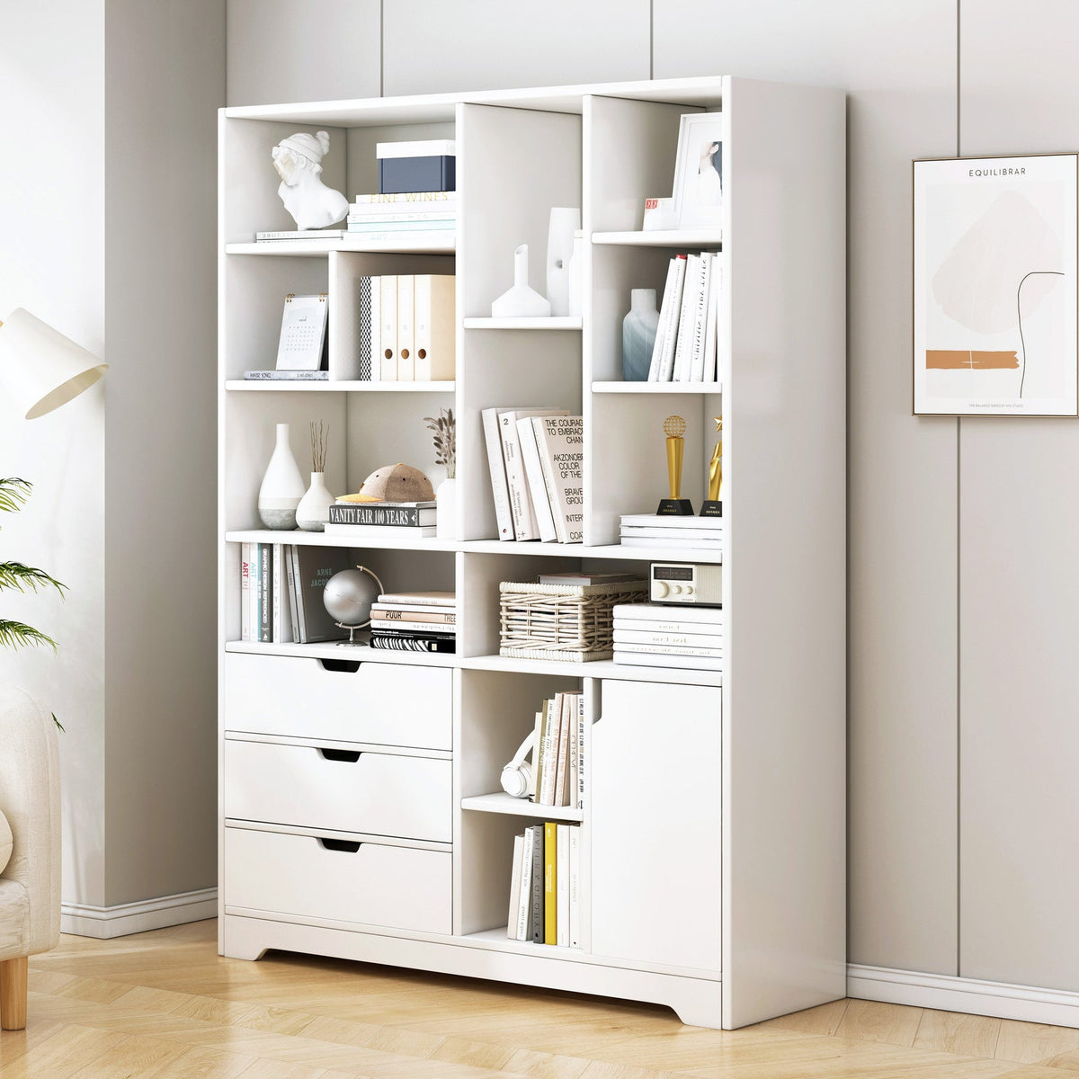 Schrank Havana mit Schublade und Schrankteil, 178 cm